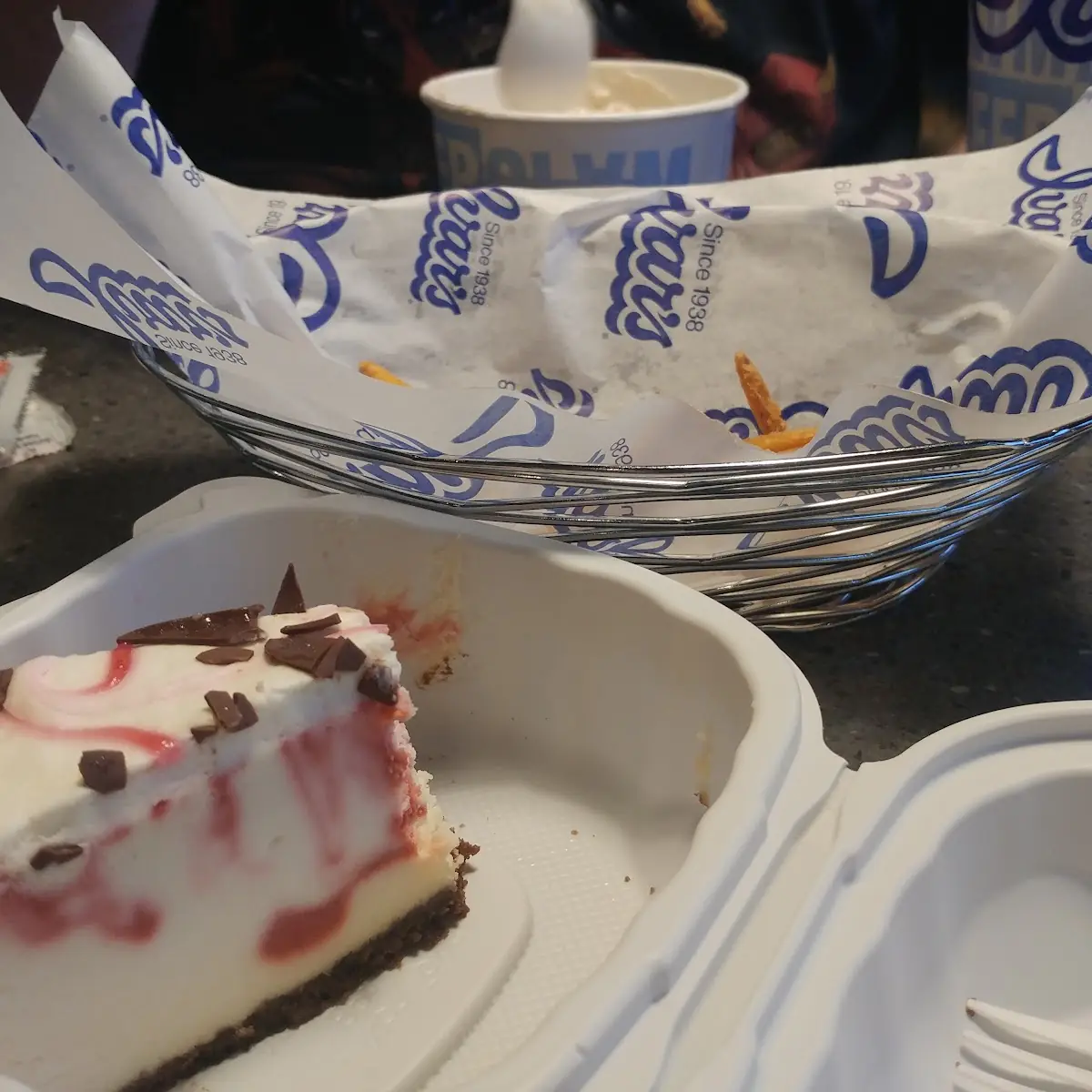 White Chocolate Raspberry Cheesecake