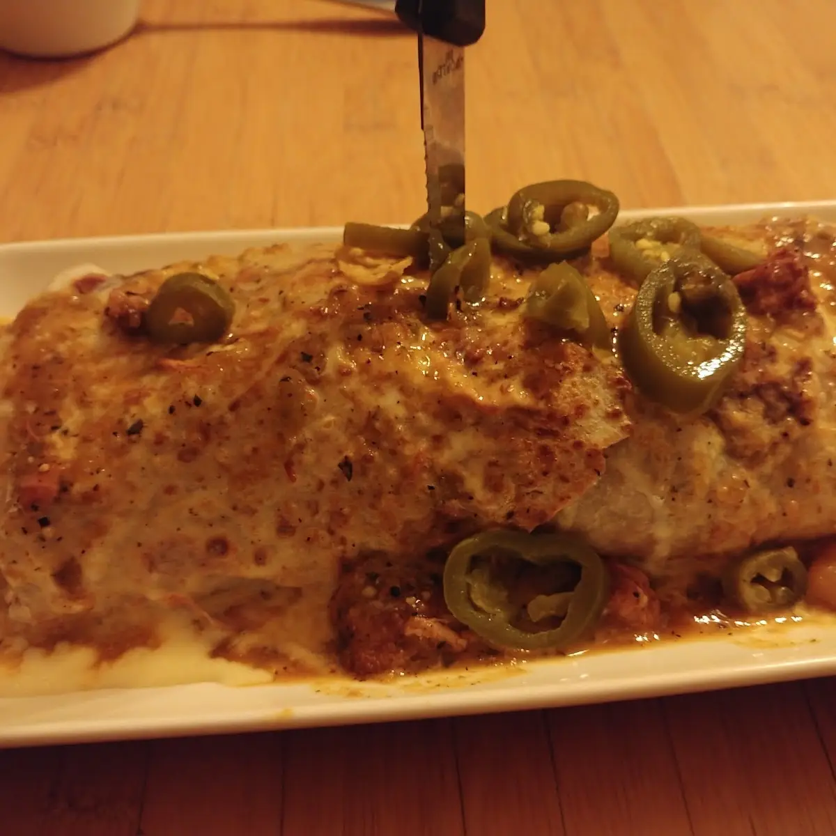 Green Chile Relleno Burrito