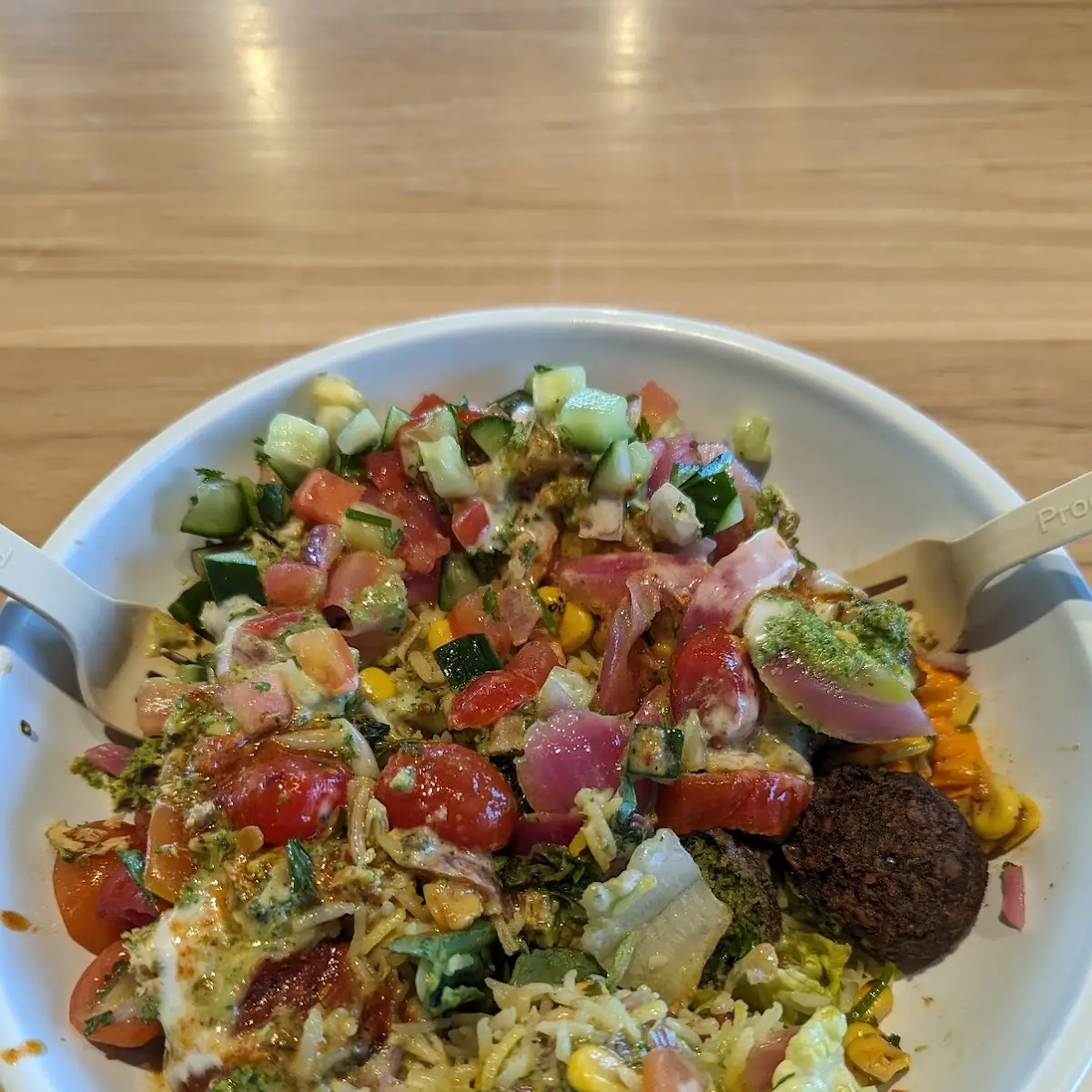 Spicy Falafel Bowl