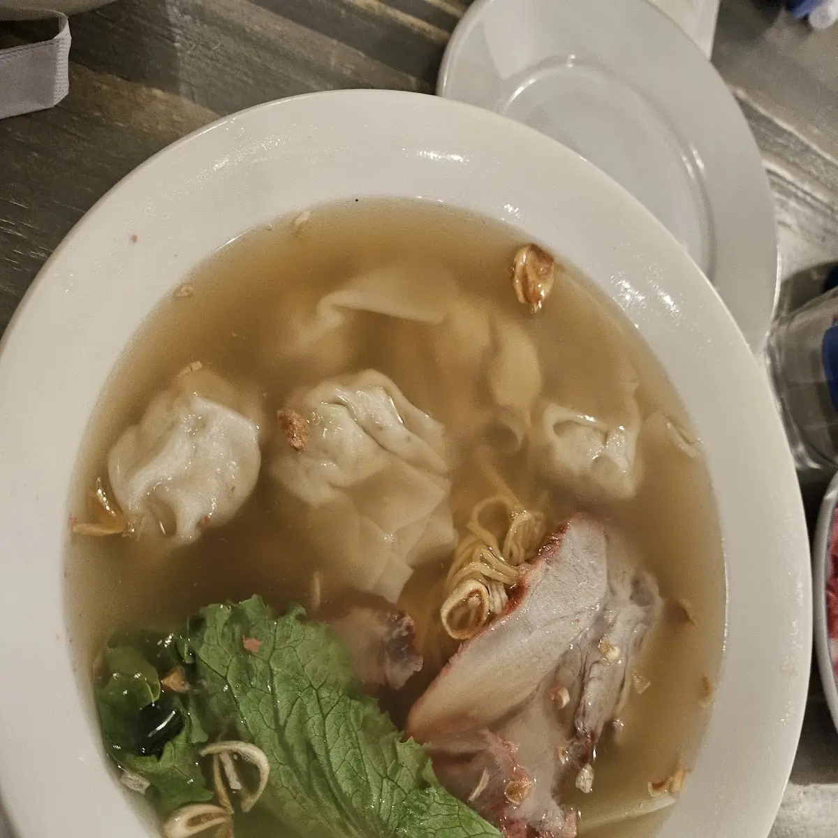 63 Wonton Egg Noodle Soup