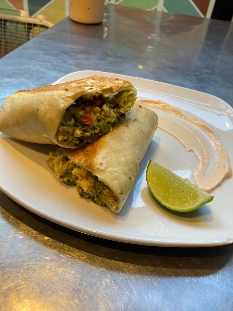 Veracruz Vegetarian Burrito