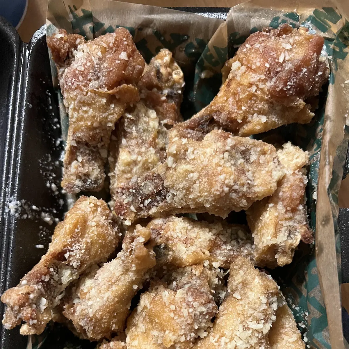 Garlic Parmesan Wings Bone