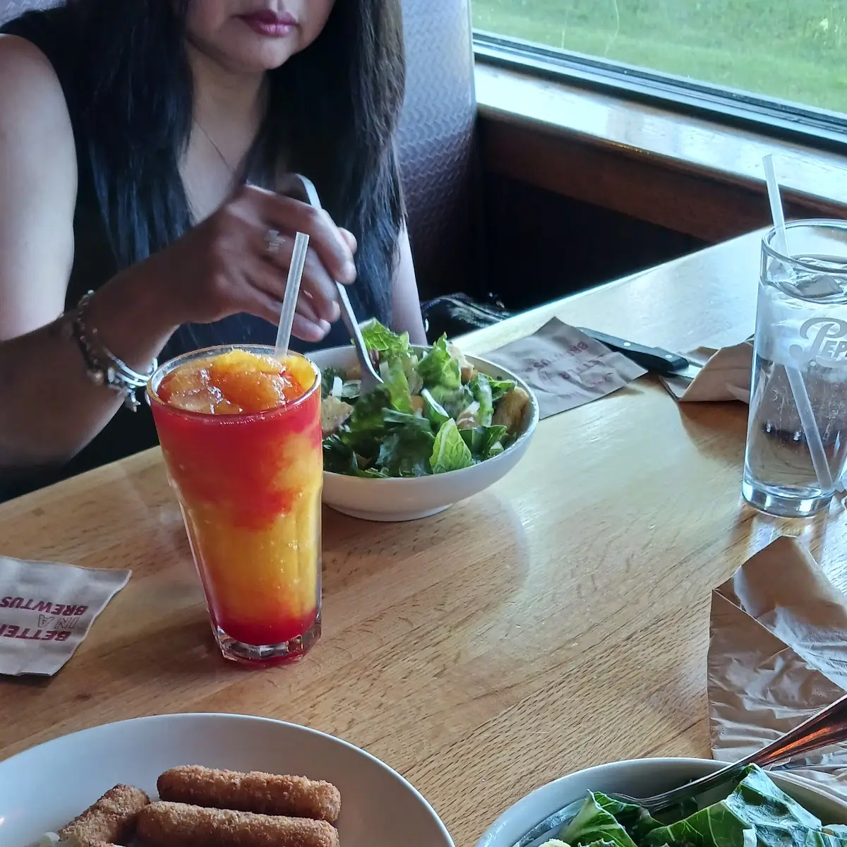 Cheese Sticks and Ceaser Salad