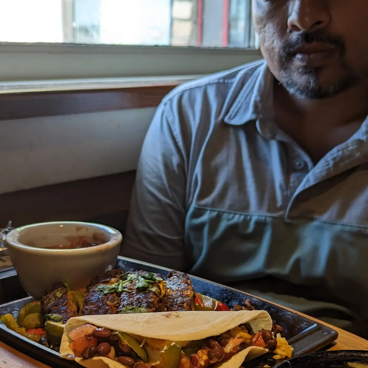 Black Bean and Veggie Fajitas