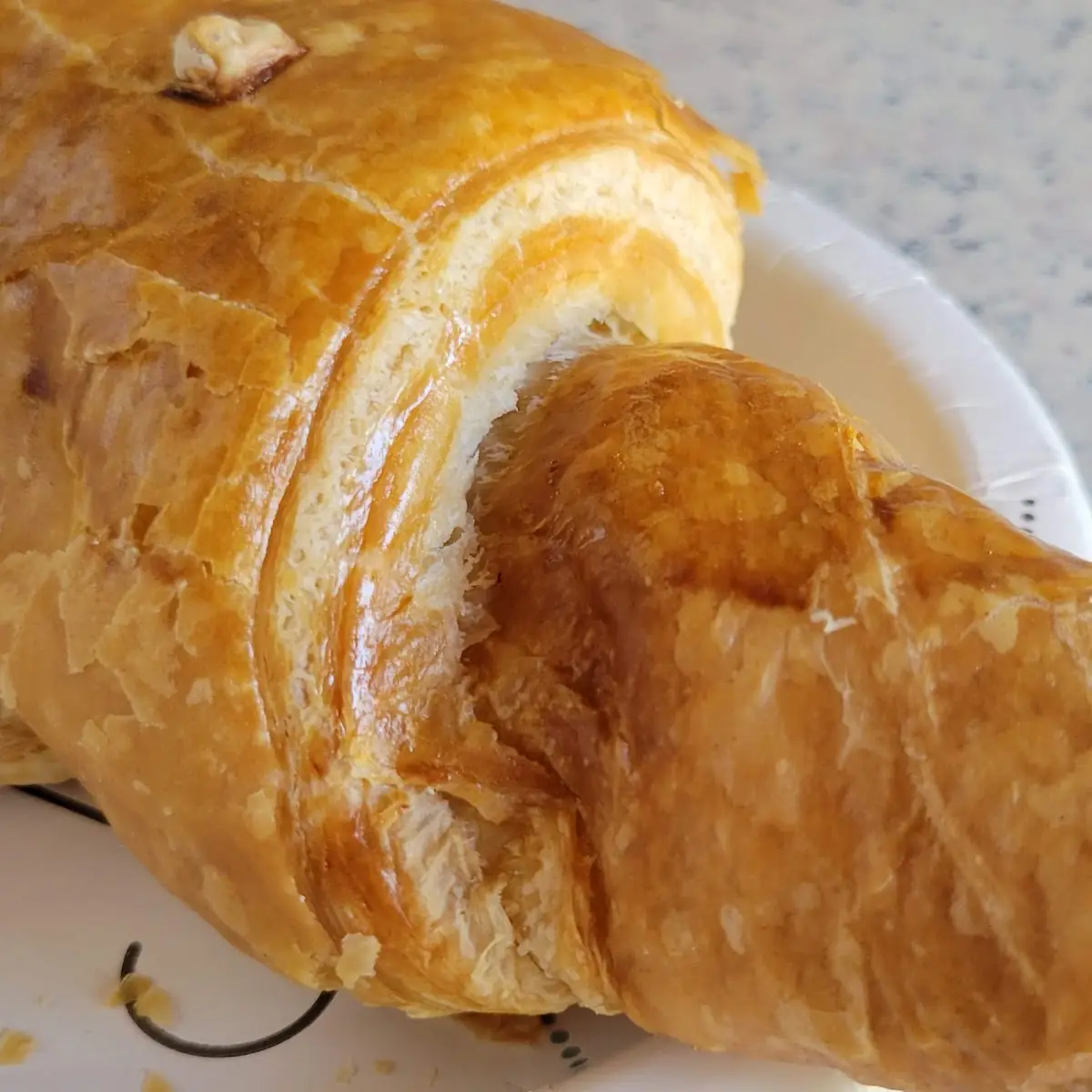 Swiss Cheese Croissant