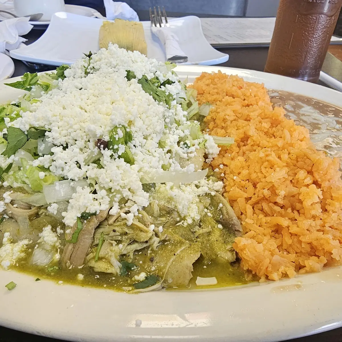 Chicken in Green Salsa (Pollo en Salsa Verde) Tamales