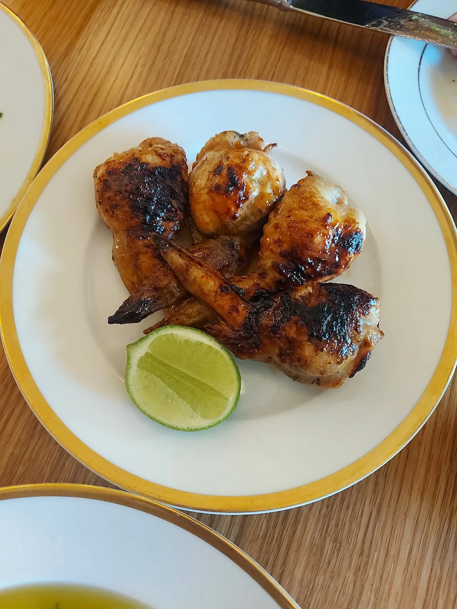 Shrimp Stuffed Chicken Wings