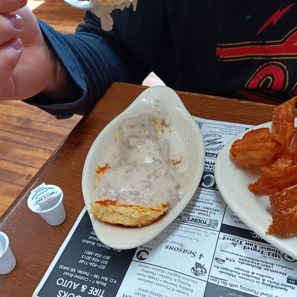 Biscuits and Sausage Gravy