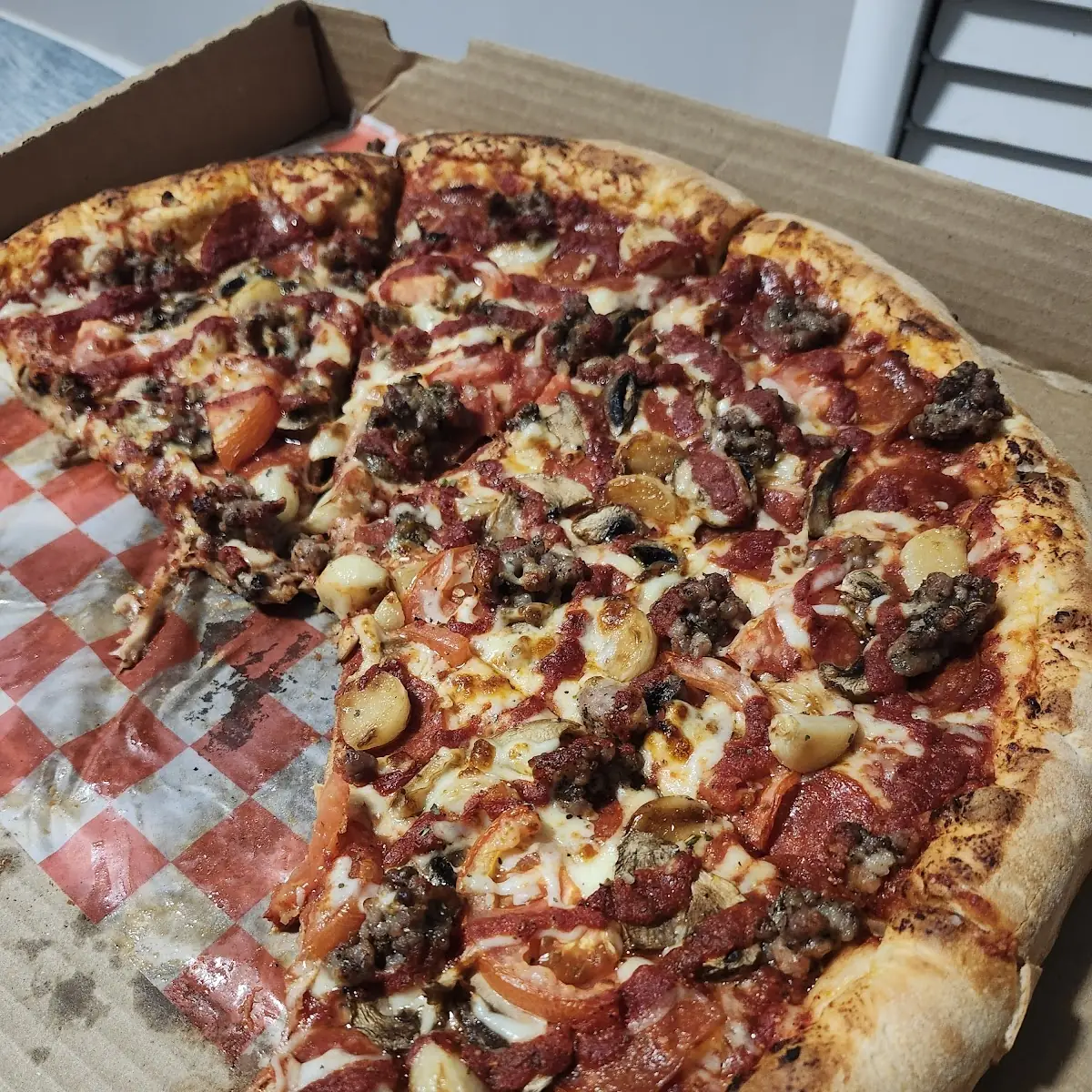 All Meat Pizza