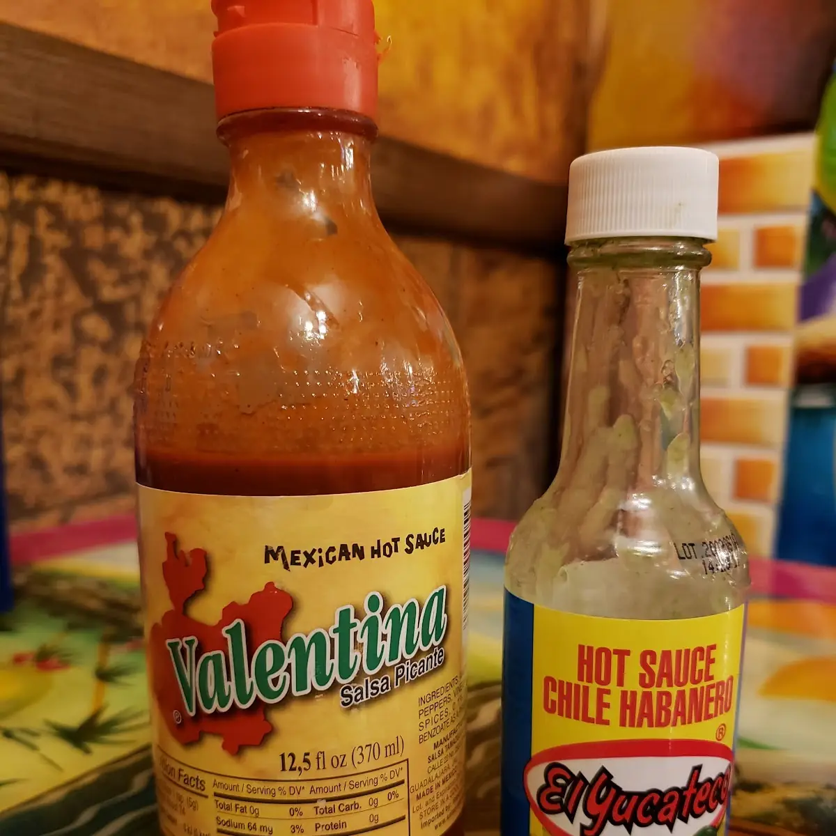 Red and Green Hot Sauce