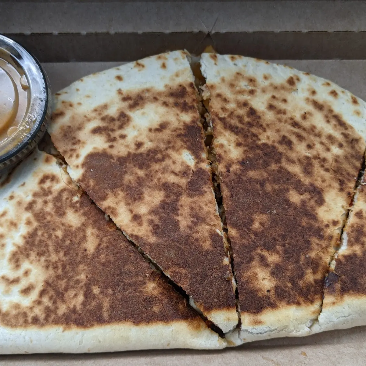 Triple Cheese Quesadilla