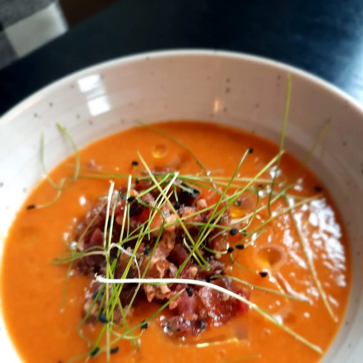 Peach Gazpacho