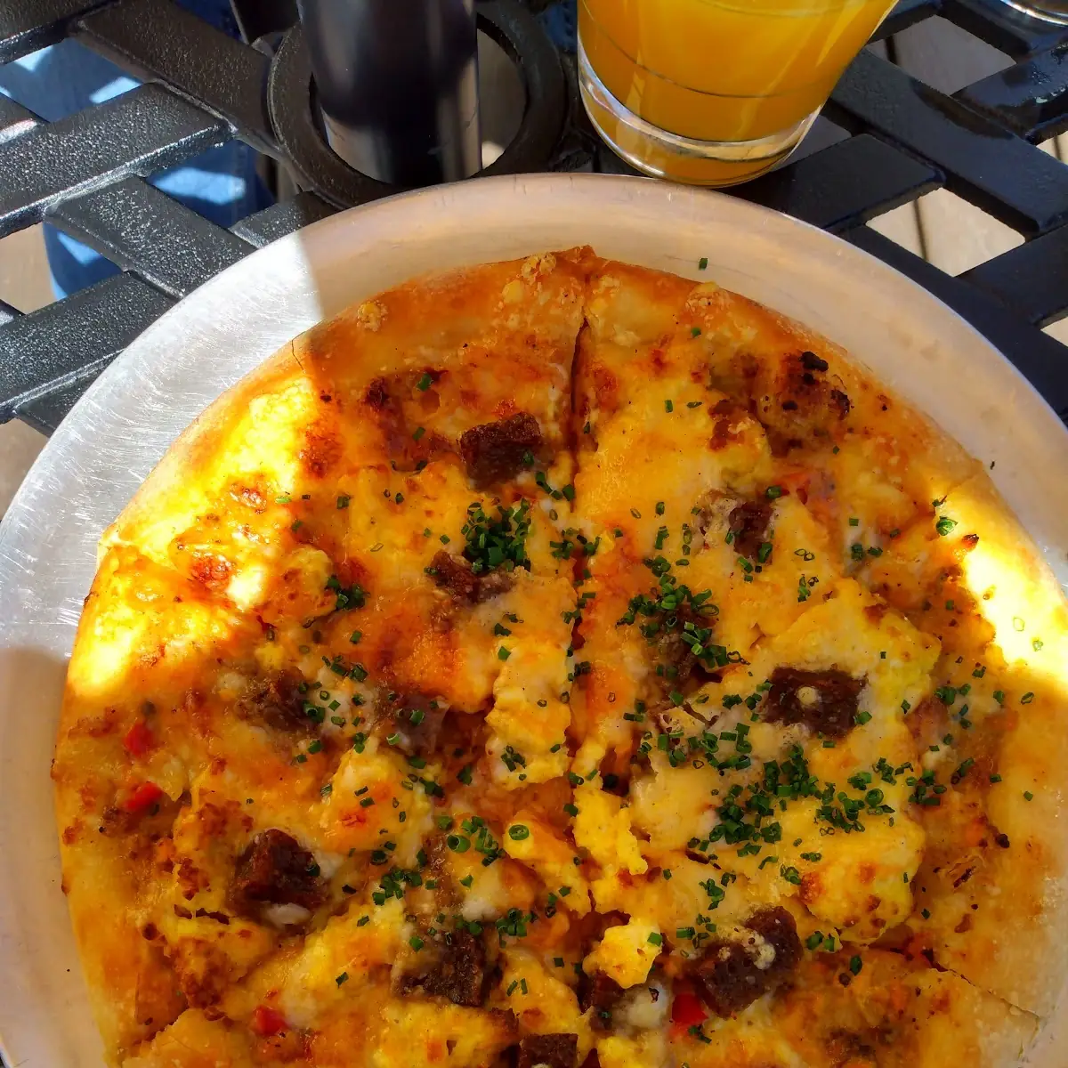 Scrapple and Sweet Potato Pie
