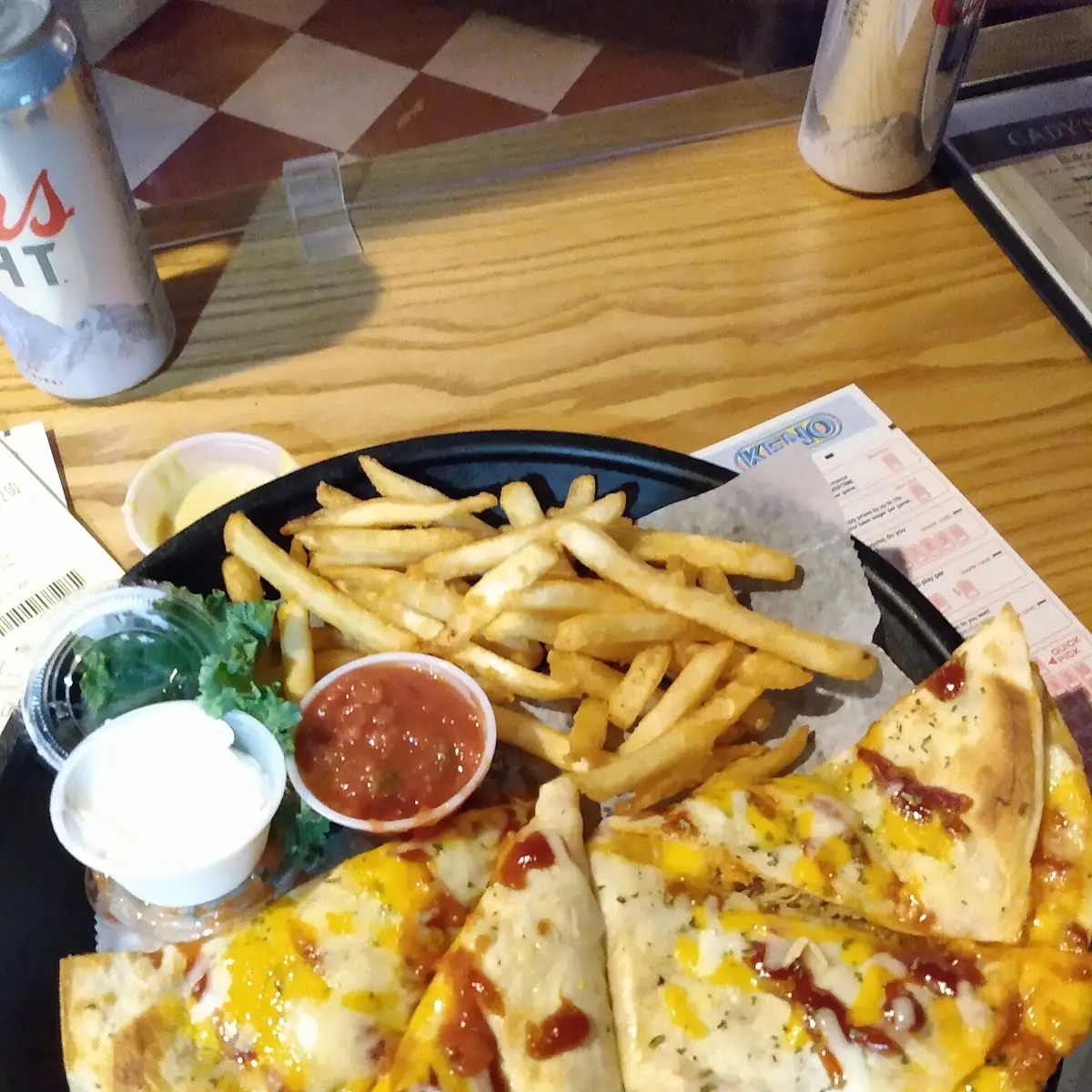 Pulled BBQ Pork Quesadilla