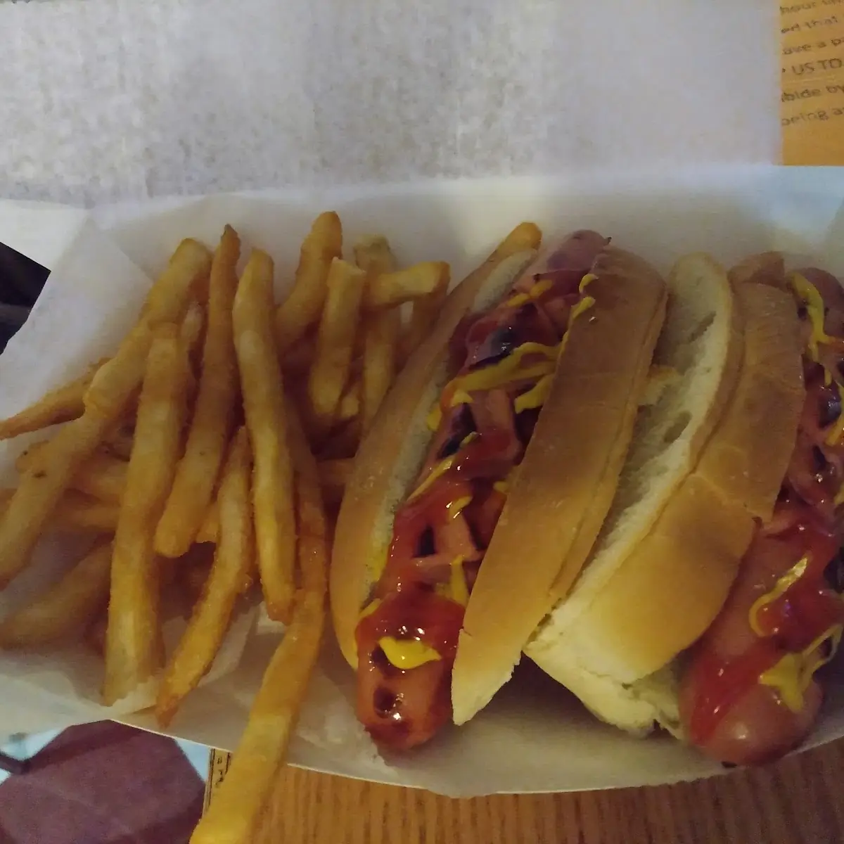 Regular Hot Dogs and Fries