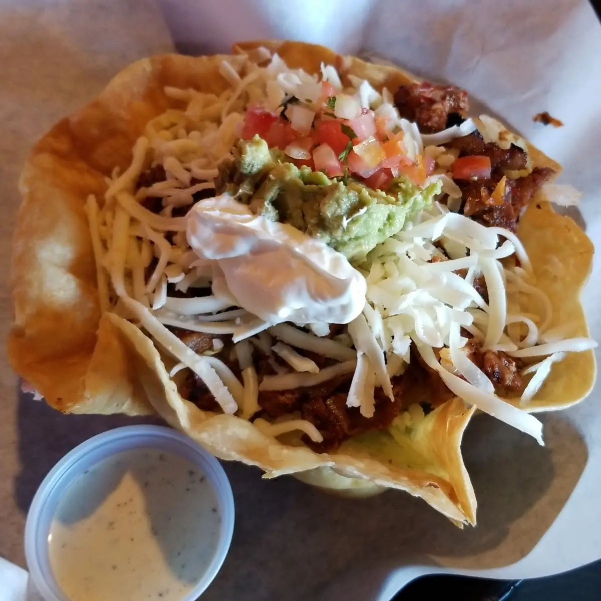El Pastor Taco Salad