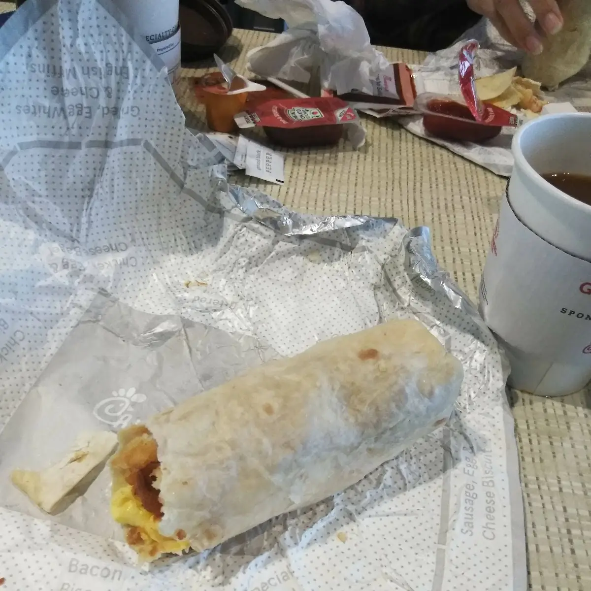 Chick-Fil-A Burrito
