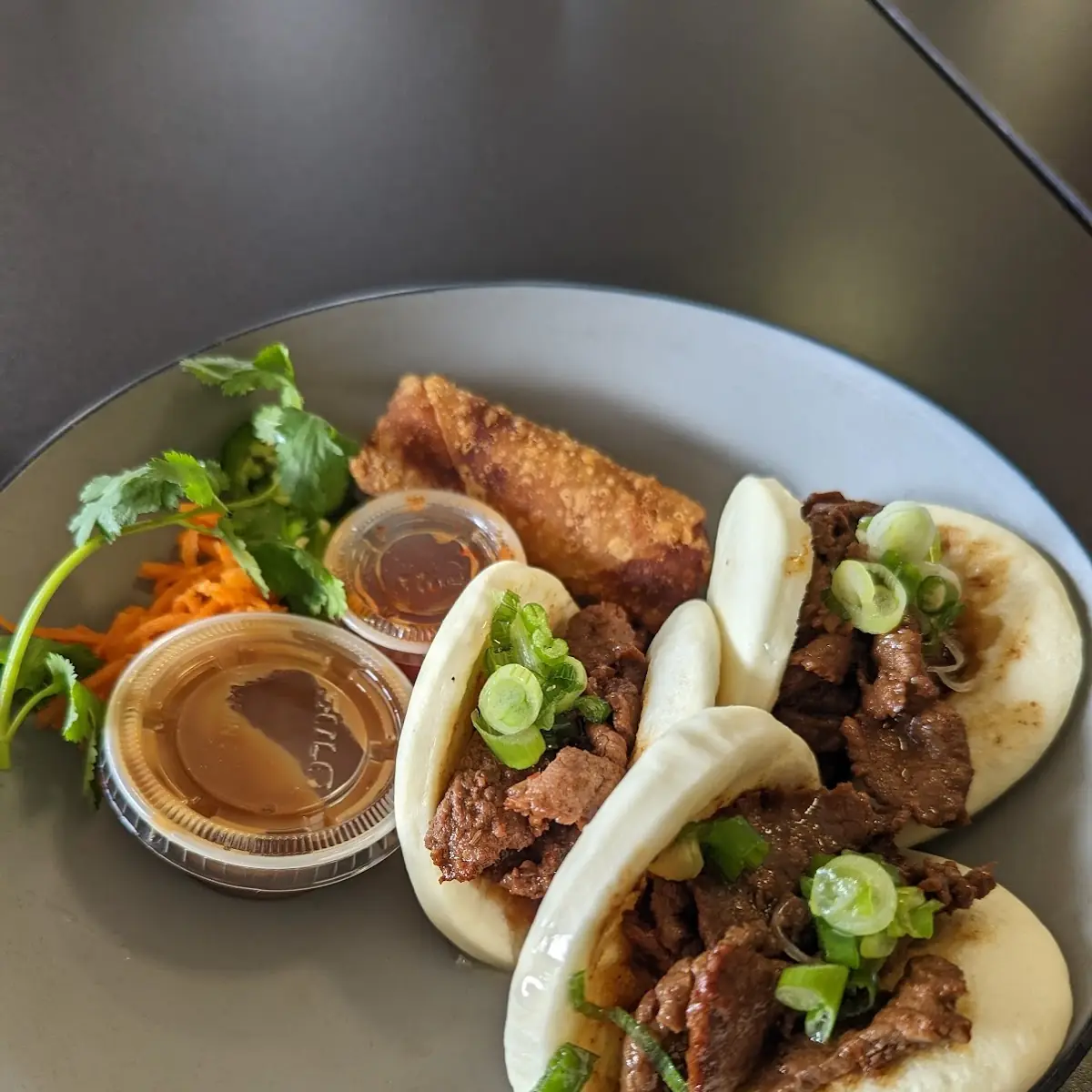 Grilled Chicken Bao Bun