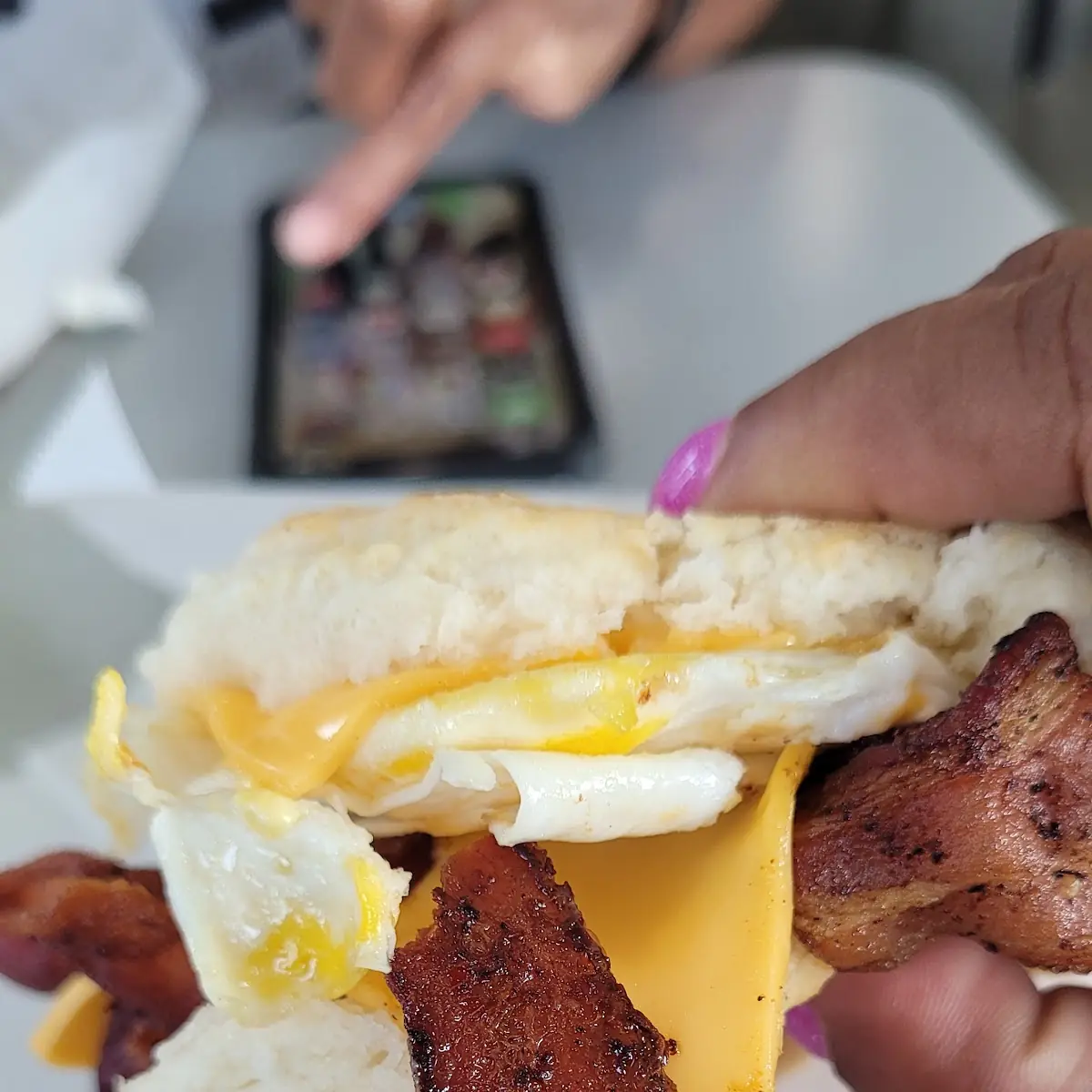 Ultimate Bacon Egg and Cheese Biscuit