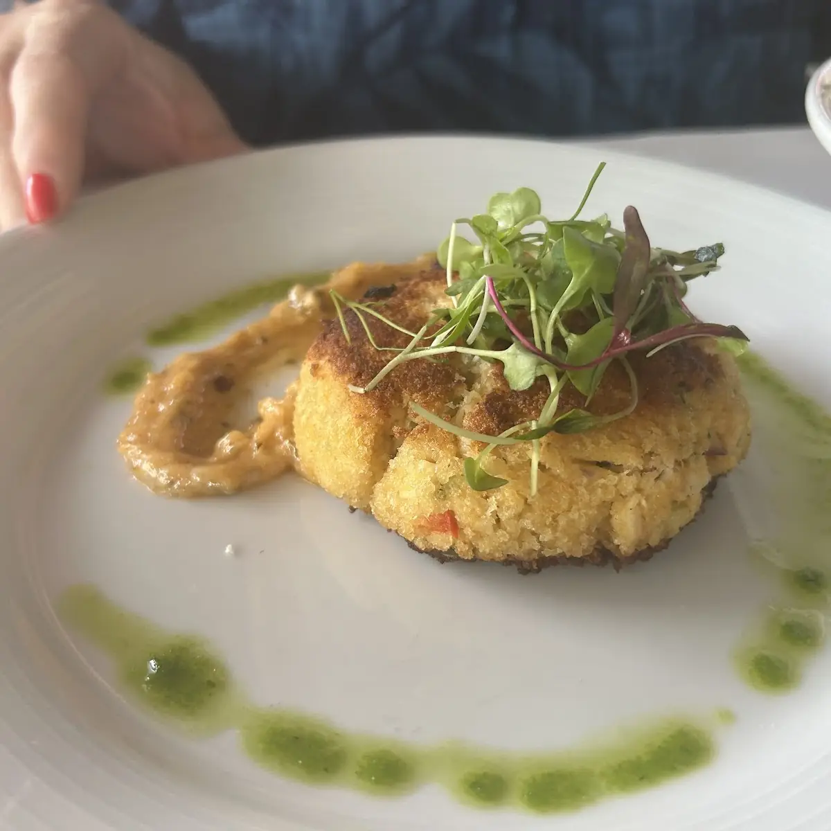 Dungeness Lump Crab Cake