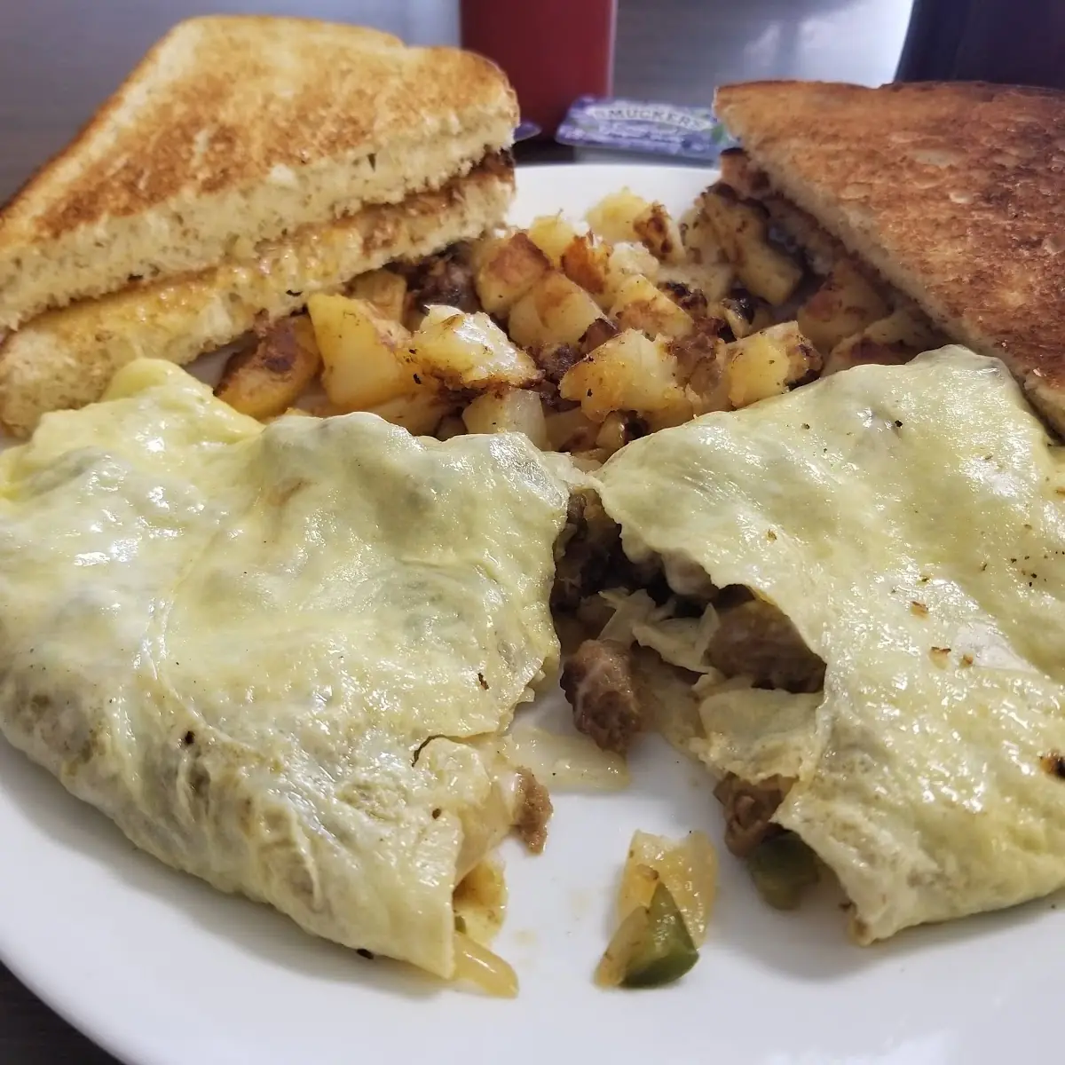 Italian Sausage Omelette