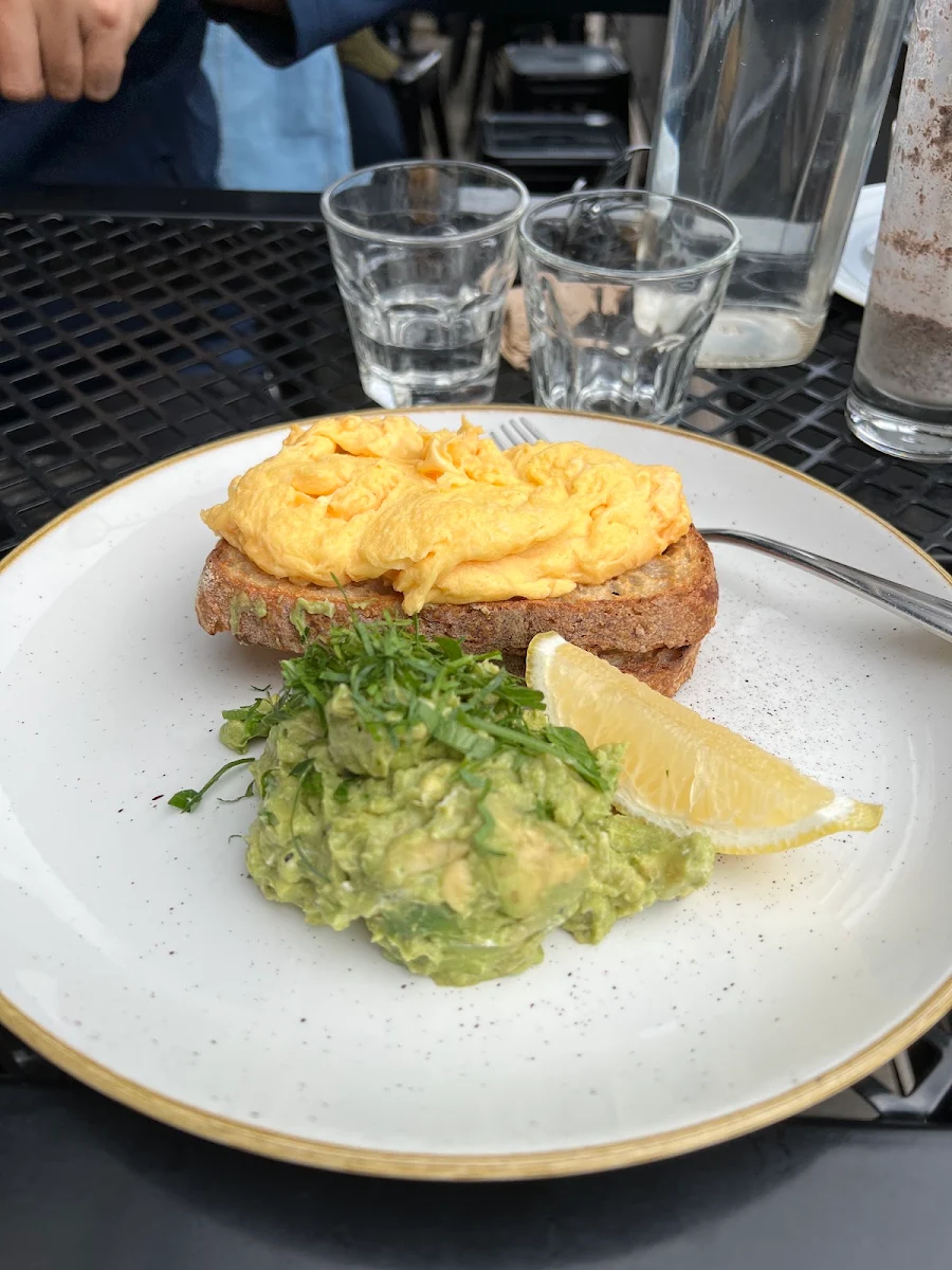Scrambled Eggs and Toast, Axil Coffee Roasters Hawthorn