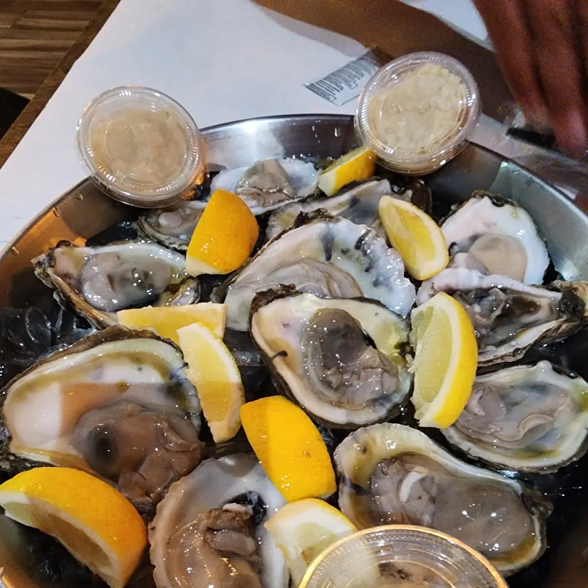 Raw Oysters on the Half Shell