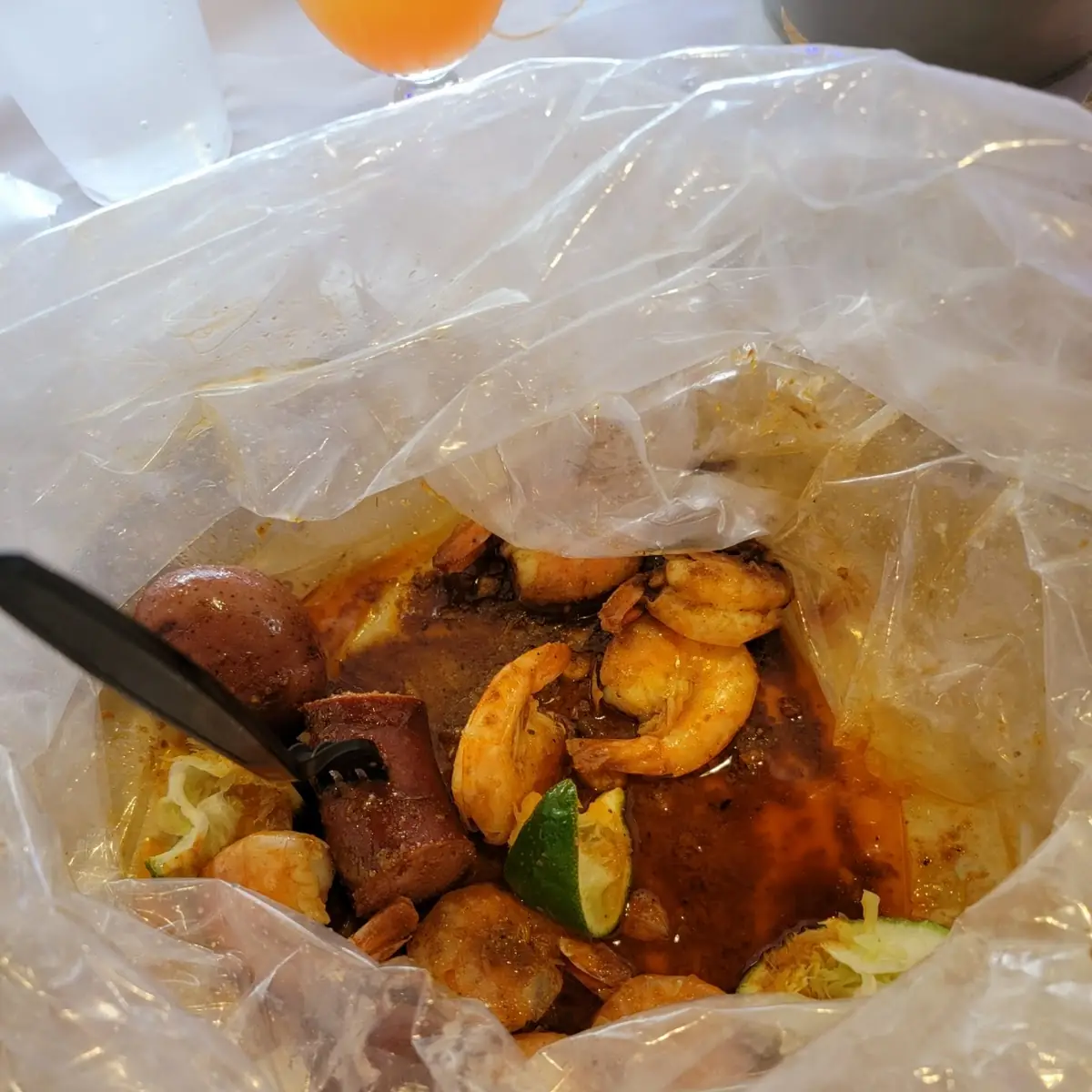 Crab Boiled Shrimp Basket