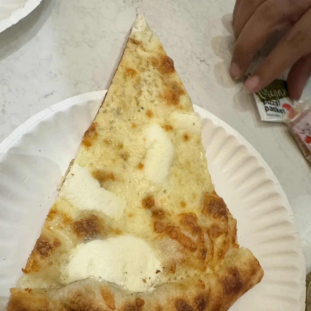 White Cheese Pizza