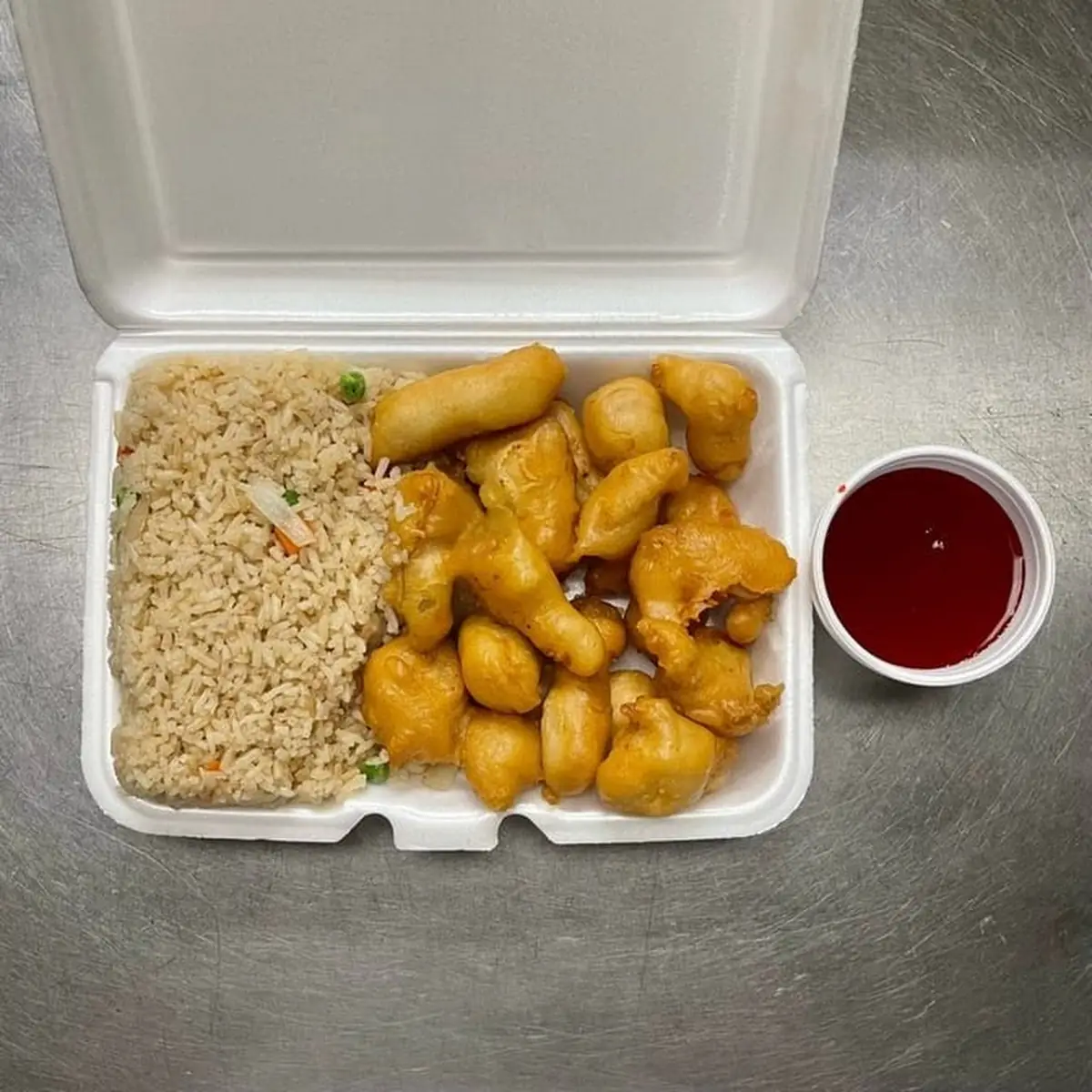 Orange Chicken Fried Rice