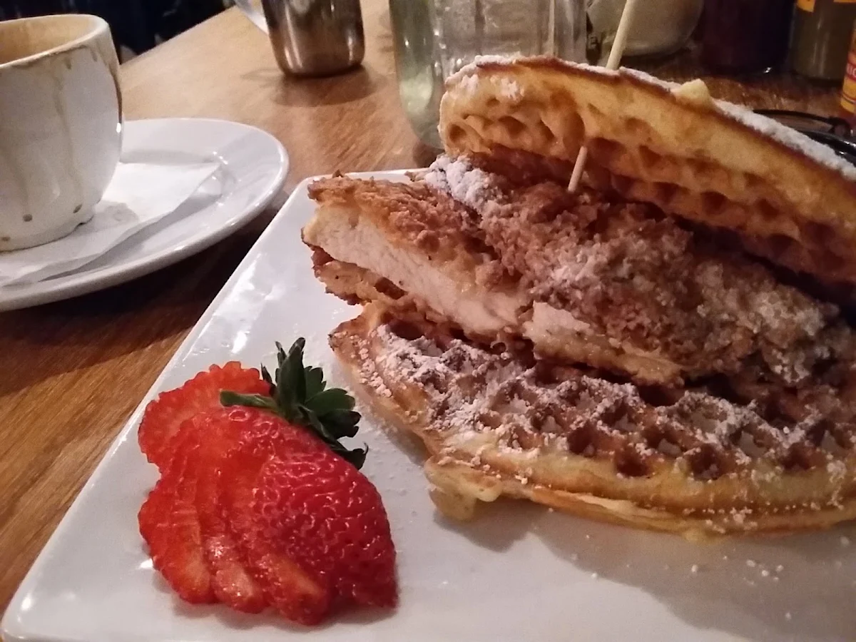 Chicken Waffle Sandwich