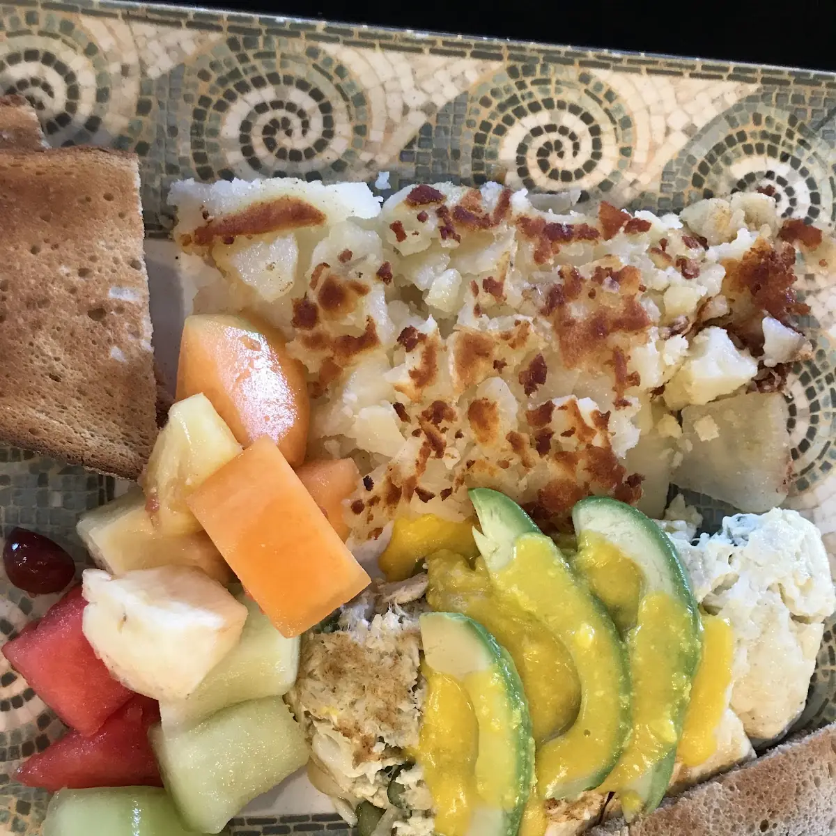 Omelette with Crab Meat
