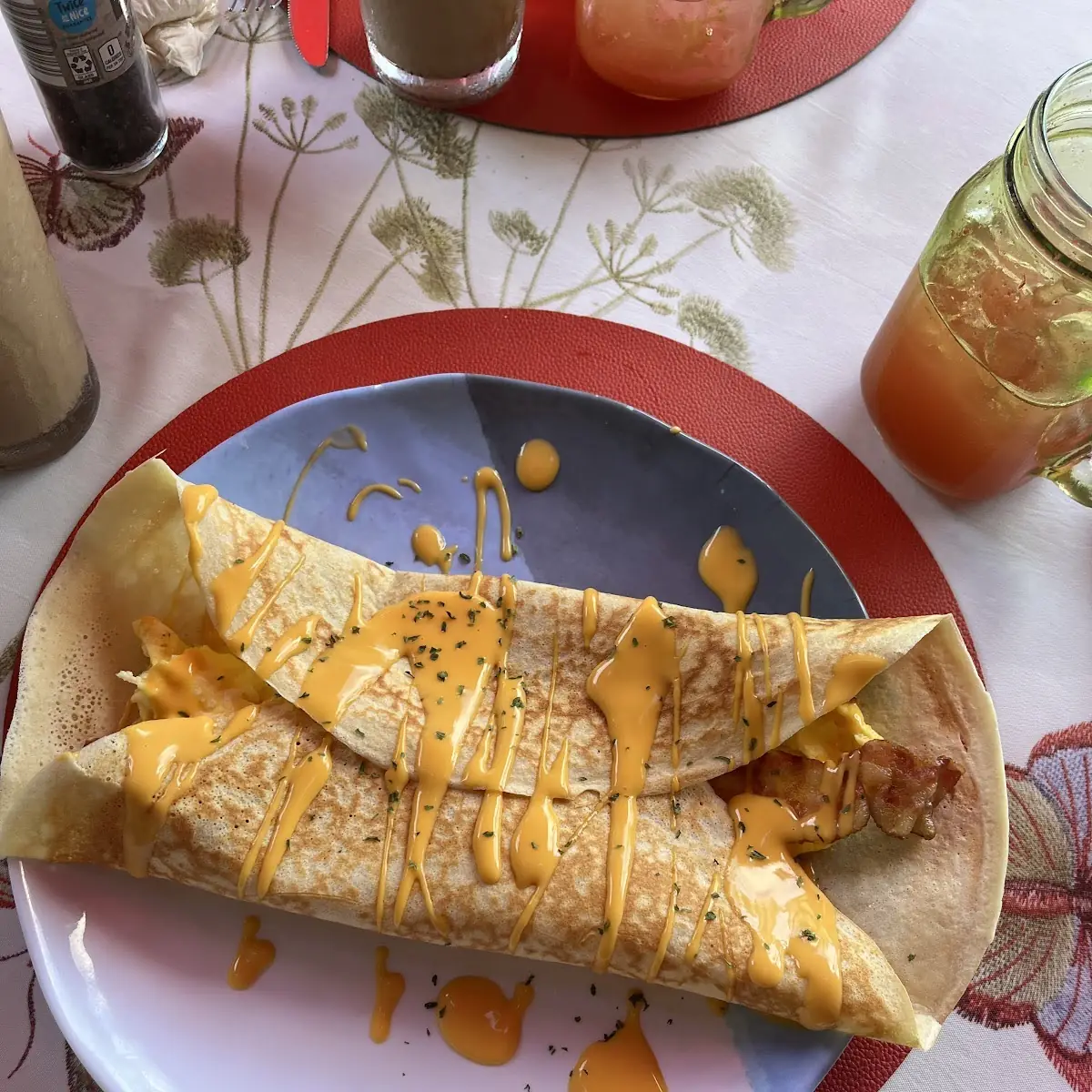 Pina Colada Crepe