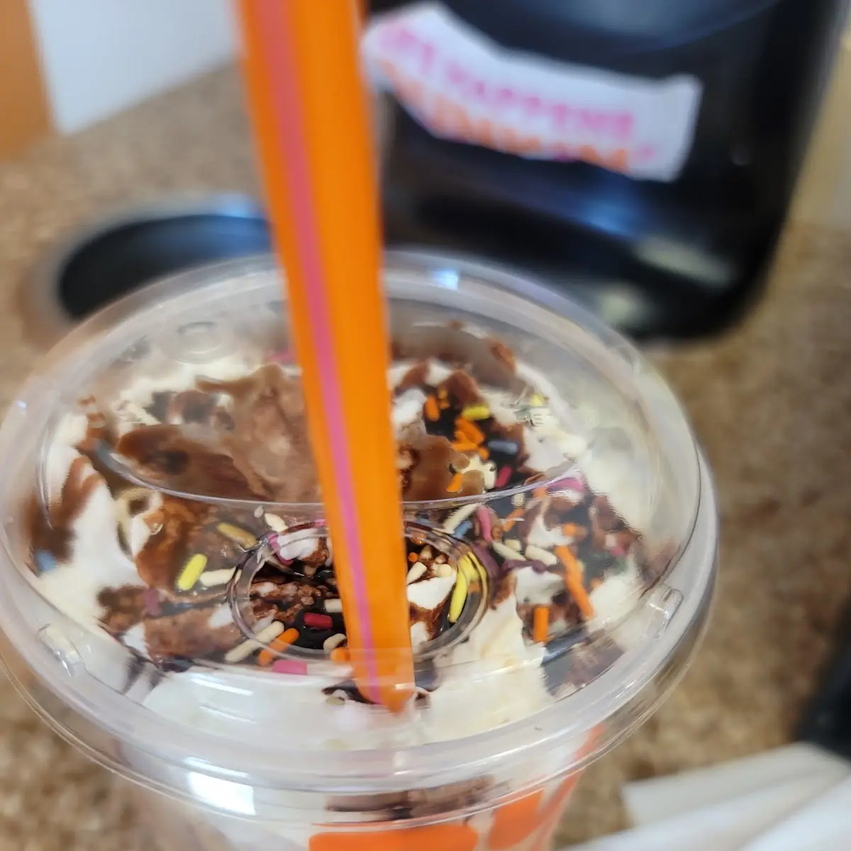 Cake Batter Iced Latte