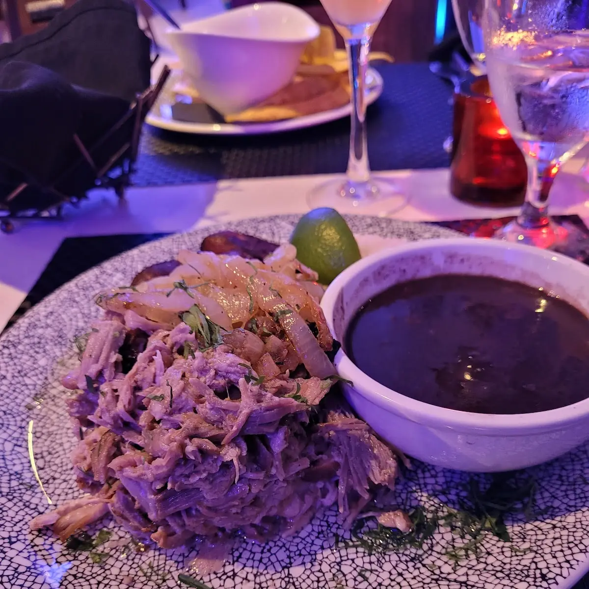 Pork Rice Beans and Plantains