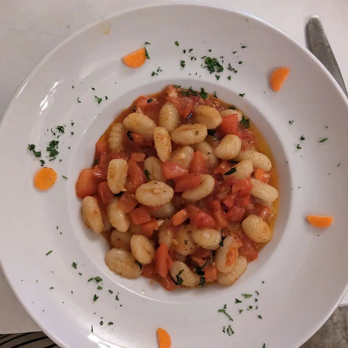 Gnocchi Al Pomodoro Fresco