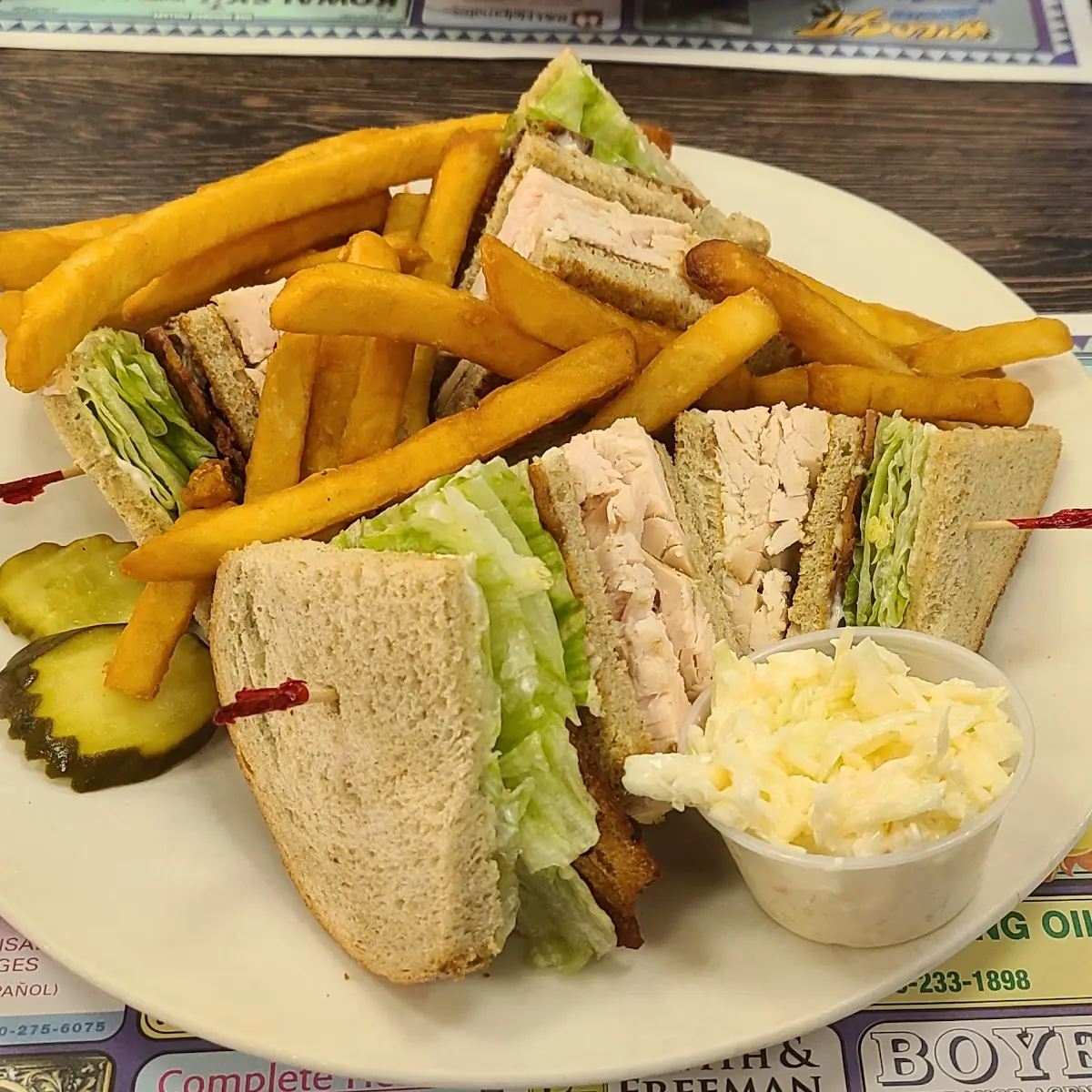 Turkey Bacon Club