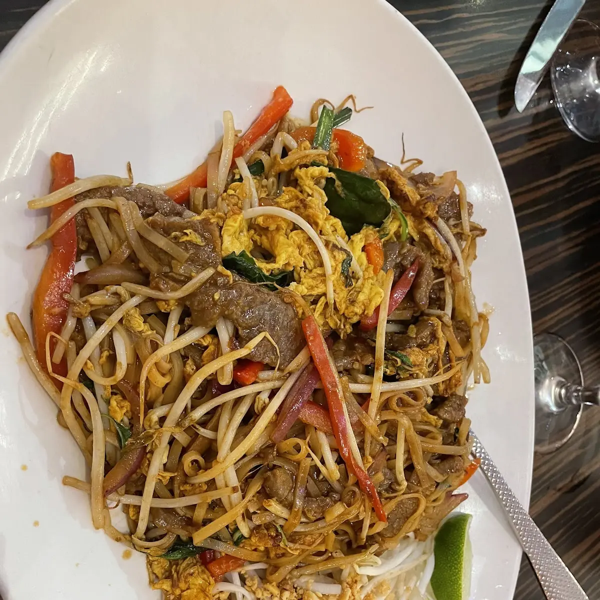 Pad Thai and Stir Fry Vegetables