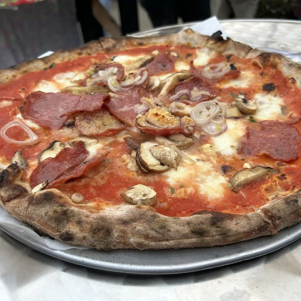Mushroom Pizza