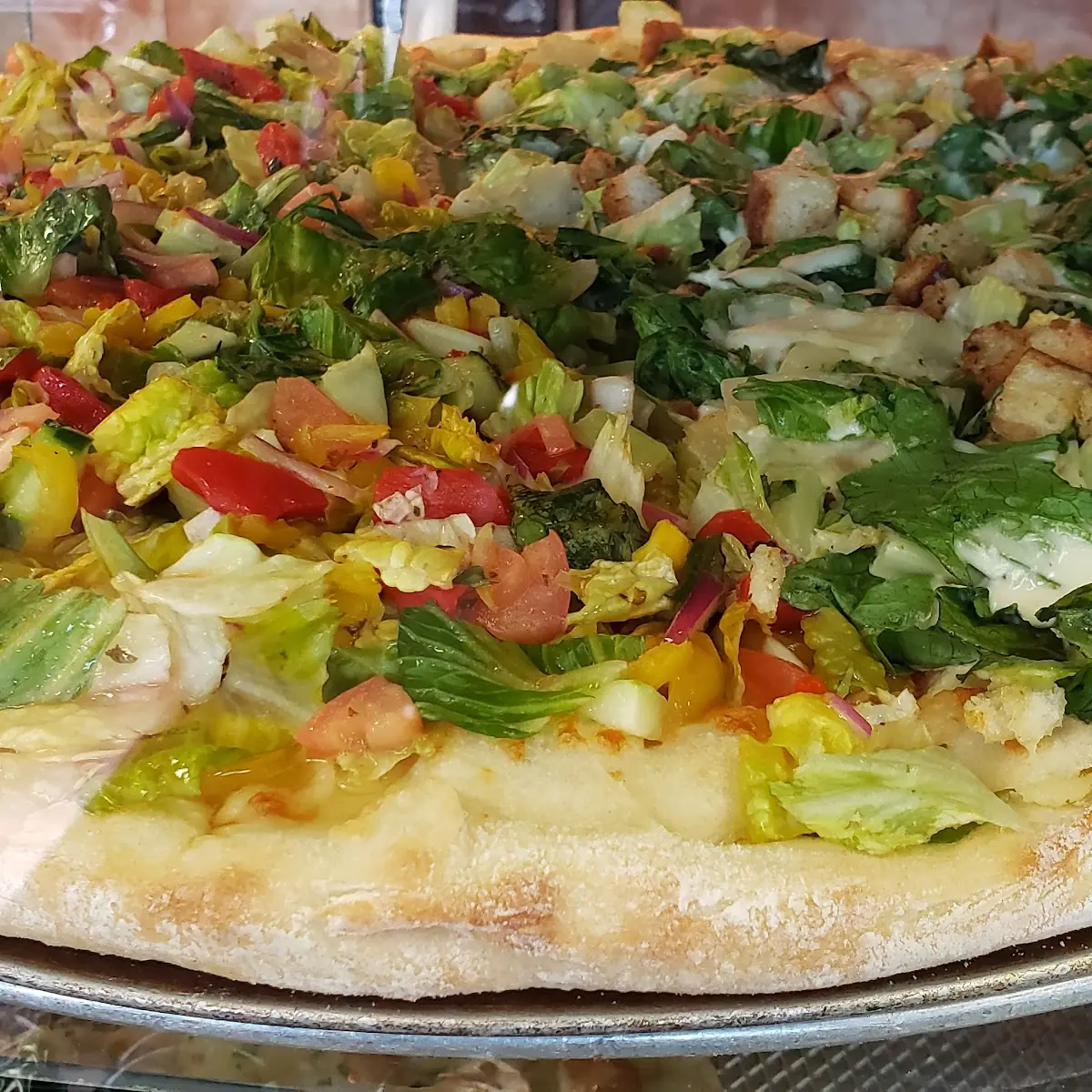 Salad Pizza Slice