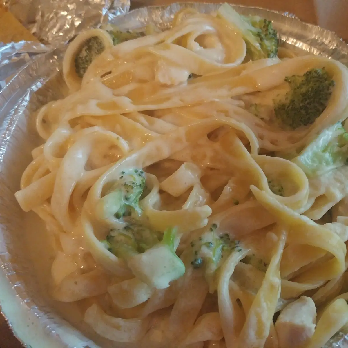 Fettuccine Alfredo with Chicken