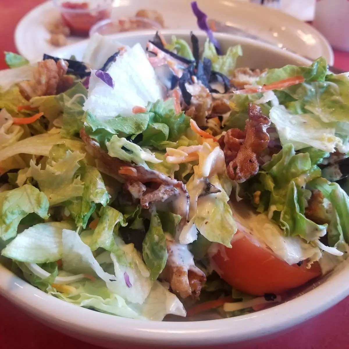 Chicken Bacon Ranch Salad