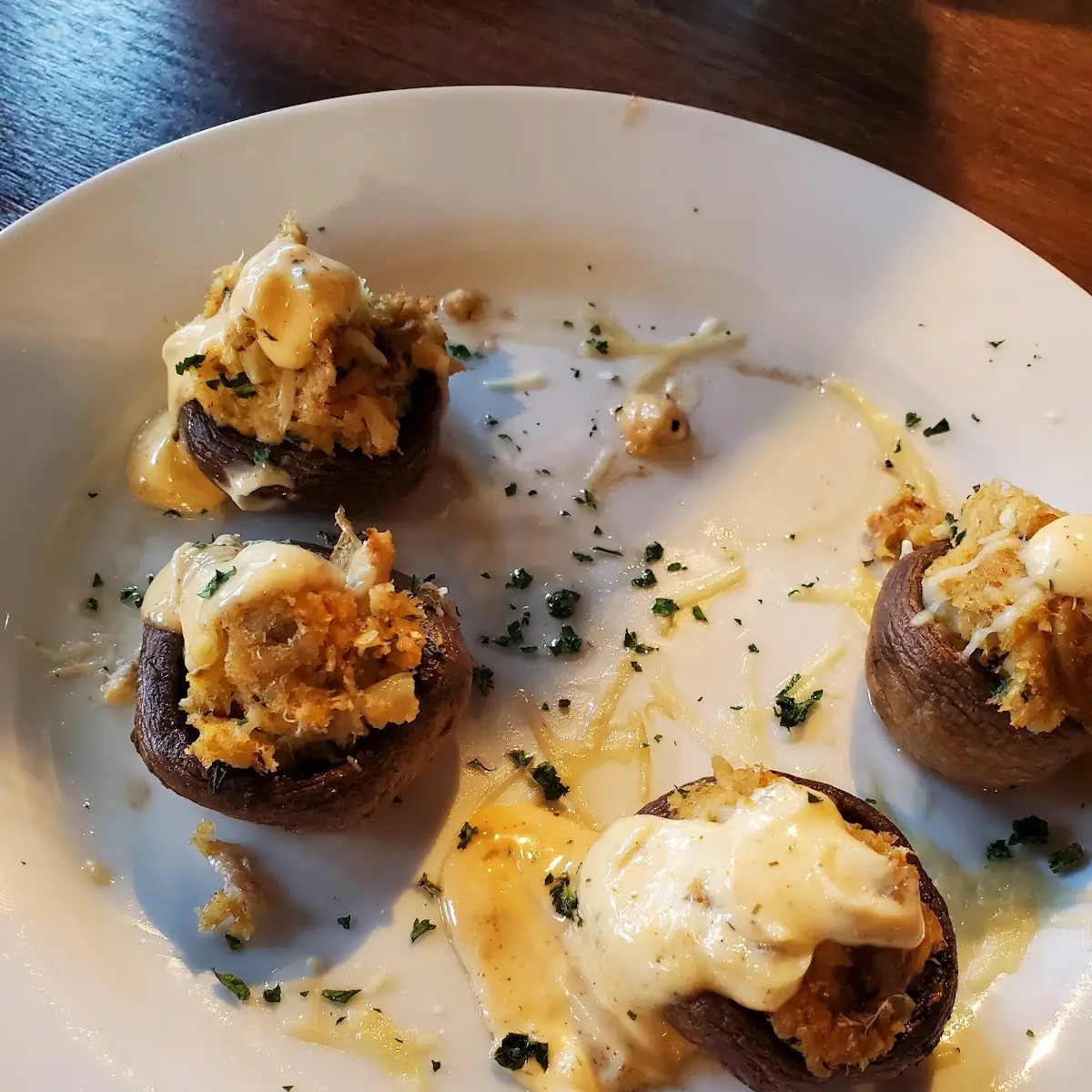 Crab Stuffed Mushrooms