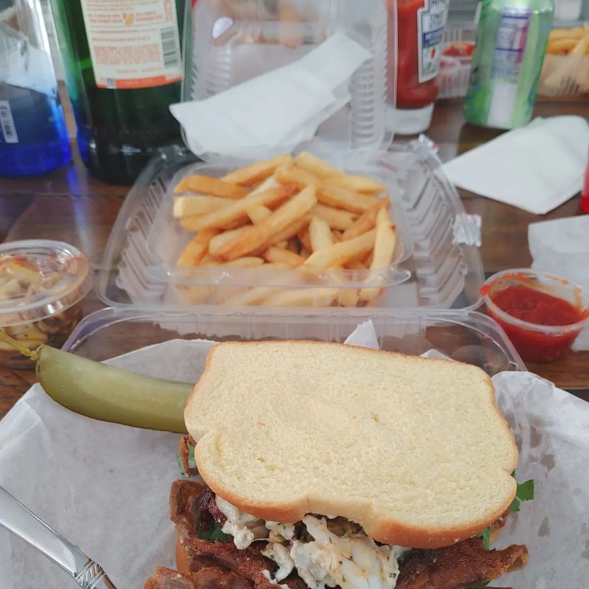 Soft Shell Crab Sandwich