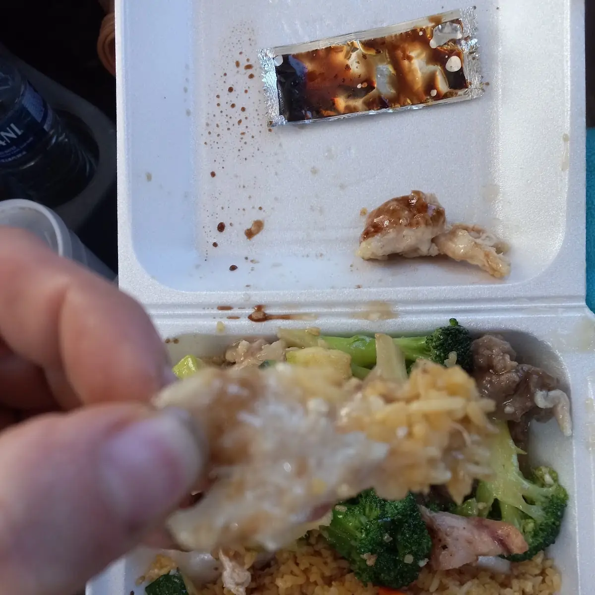 Beef with Broccoli & Fried Rice