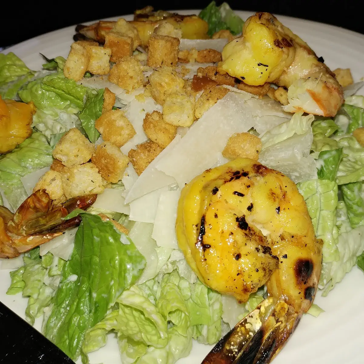 Grilled Shrimp Ceasar Salad
