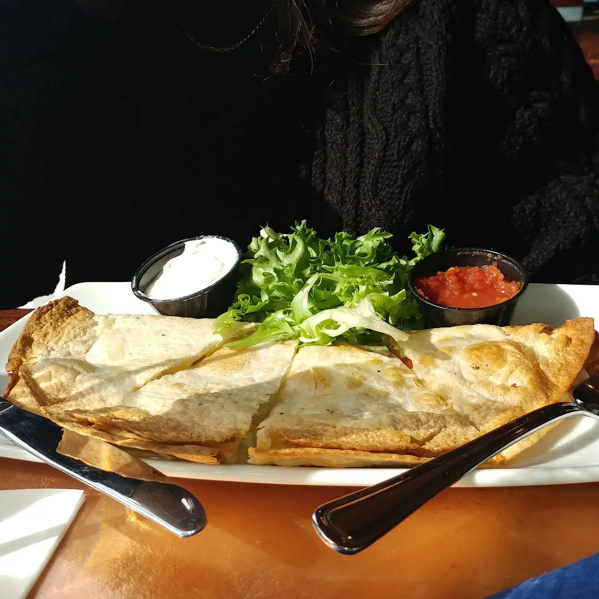 Lobster Quesadilla