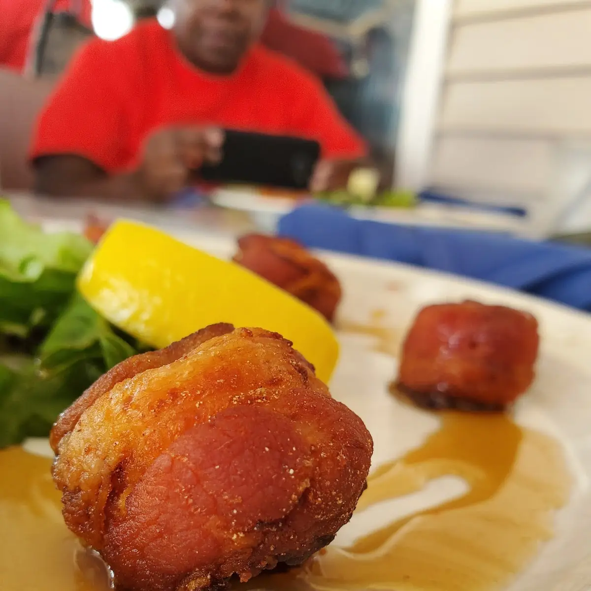 Scallops Wrapped in Bacon