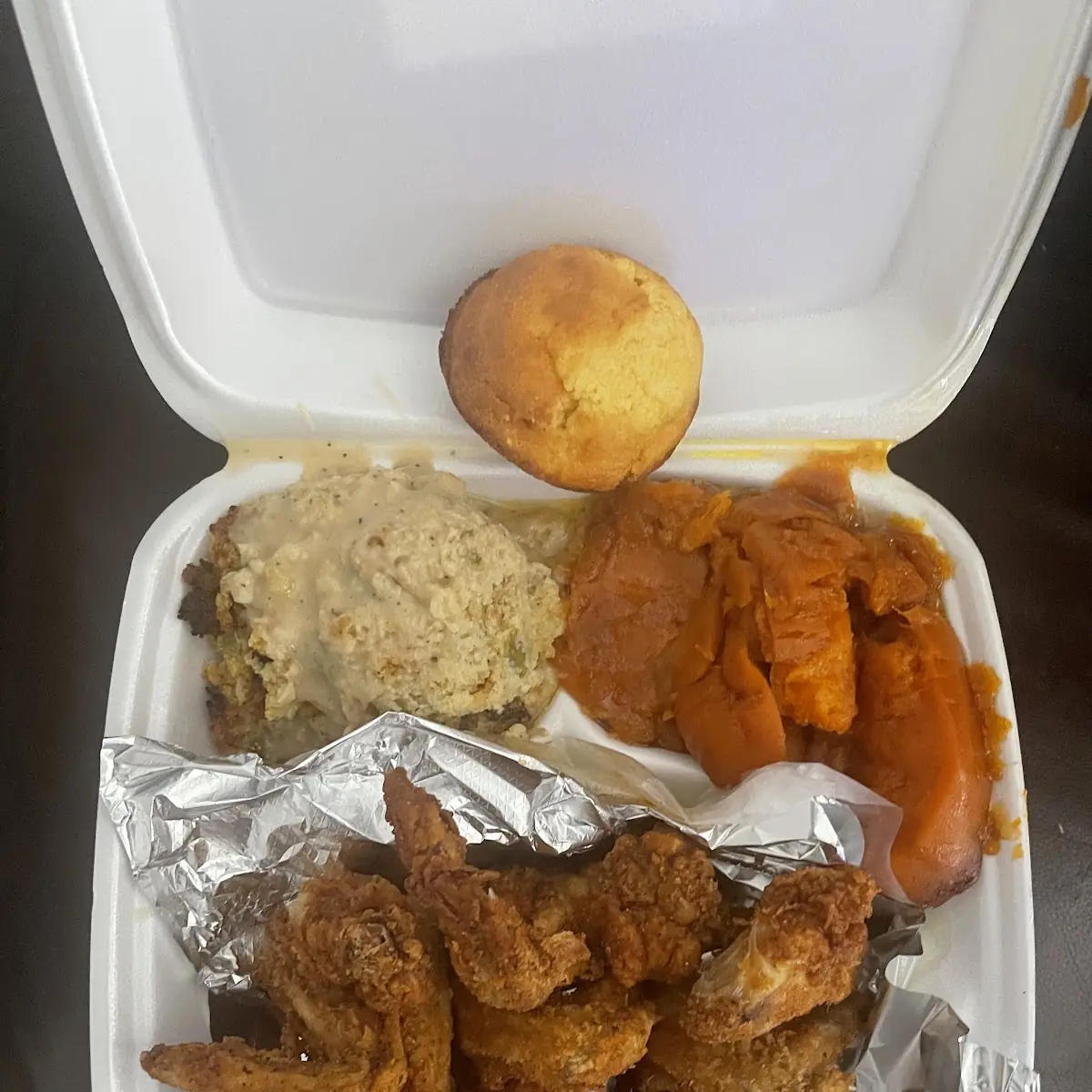 Yams & Mac and Cheese