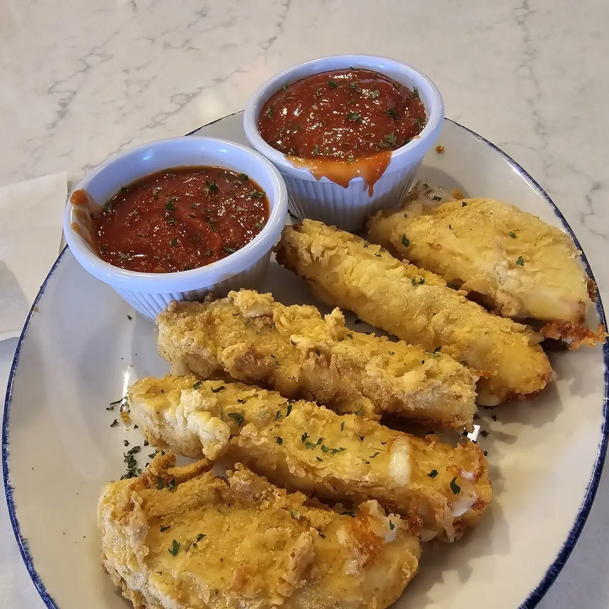 Hand Cut & Battered Cheesesticks